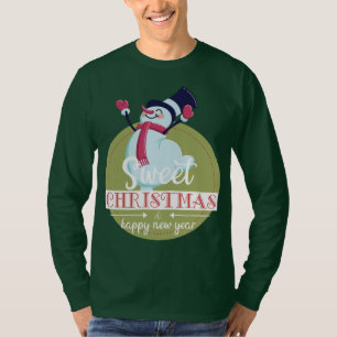 T-shirt Bonne année avec Noël