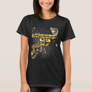 T-shirt Bonne année avec un vibe de mème Zoomer 6 7. 2026