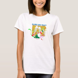 T-shirt Bonne année Champagne