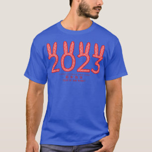 T-shirt Bonne année chinoise 2023 Année chinoise de la Ra