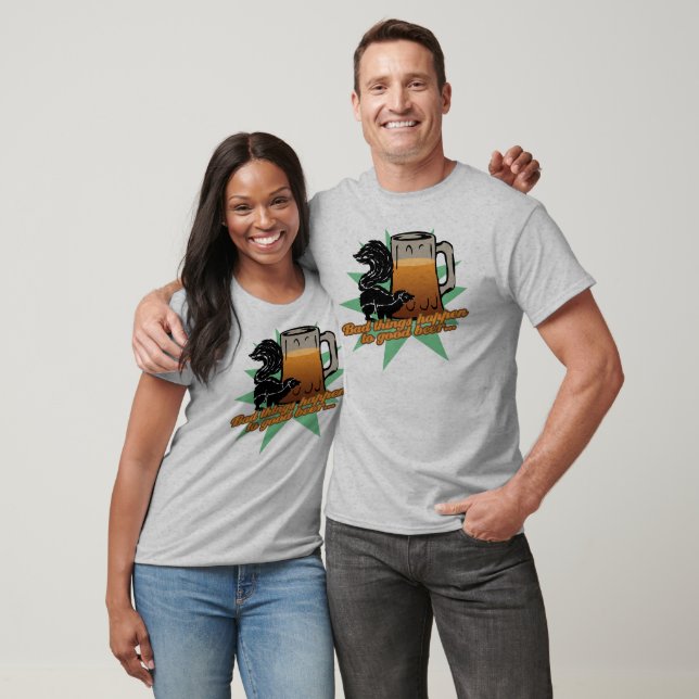 T-shirt Bonne bière (Unisexe)