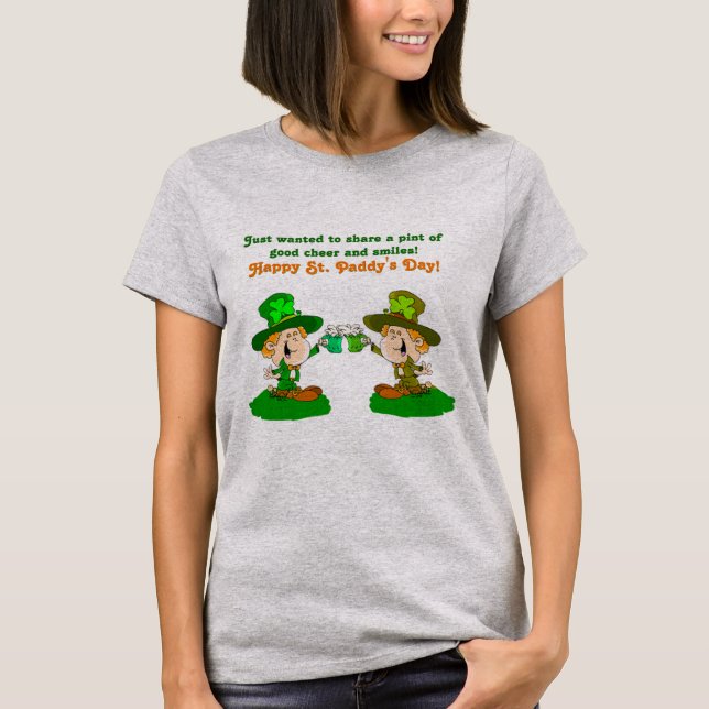 T-shirt Bonne Bravo Et Sourires (Devant)