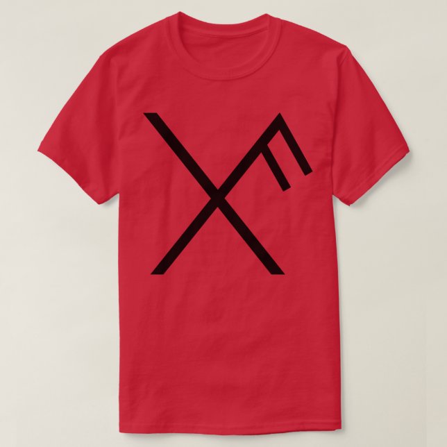 T-shirt Bonne chance Rune 1 (Design devant)