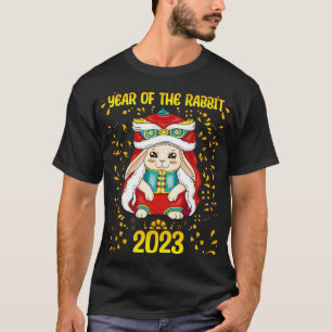 T-shirt Bonne chance Zodiac Joyeux Nouvel An chinois du ar