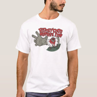 T-shirt Bonne chemise sanglante de logo d'horreur