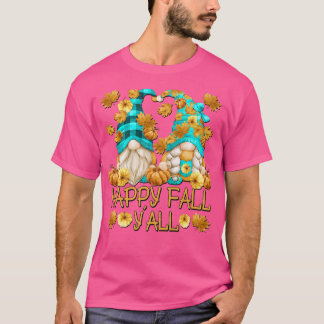 T-shirt Bonne Citation De L'Automne Avec L'Automne Feuille