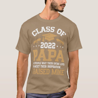 T-shirt Bonne Classe Étudiante Senior De 2022 Day Papa I R