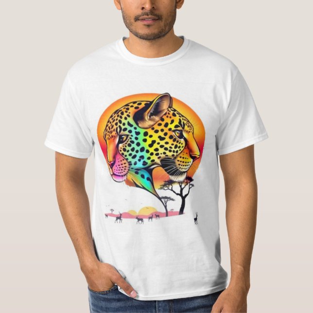 T-shirt Bonne conception du tigre (Devant)