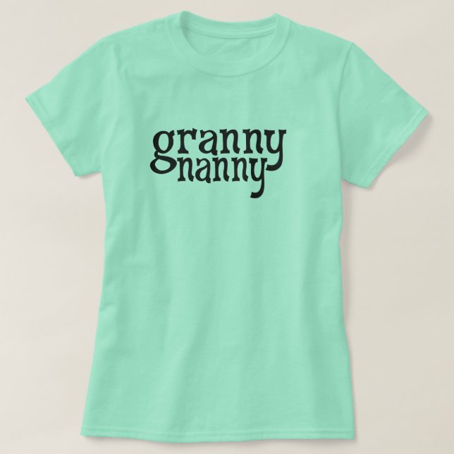 T-shirt Bonne d'enfants de mamie (Design devant)
