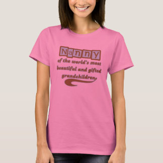 T-shirt Bonne d'enfants des petits-enfants doués
