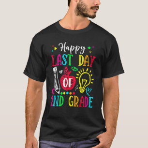 T-shirt Bonne Dernière journée de 2e année Enseignant St