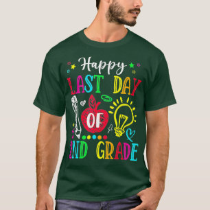 T-shirt Bonne Dernière journée de 2e année Enseignant St