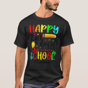 T-shirt Bonne Dernière Journée De Déjeuner D'École Lady Di
