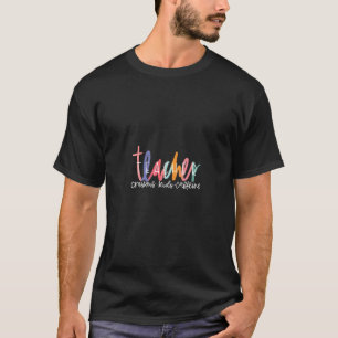 T-shirt Bonne Dernière Journée D'Enseignants Scolaires Cra