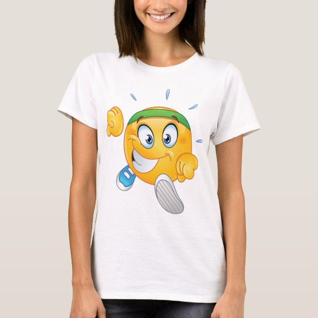 T-shirt Bonne exécution Emoji (Devant)