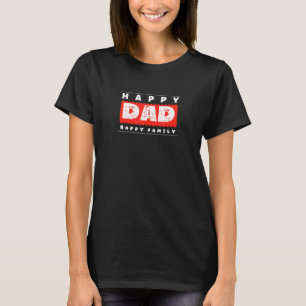 T-shirt Bonne famille papa heureux