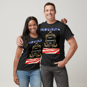 T-SHIRT BONNE FÊTE DE LA MEMORIAL DAY