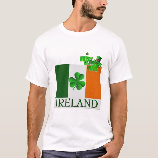 T-Shirt Bonne Fête de la Saint-Patrick (Devant)