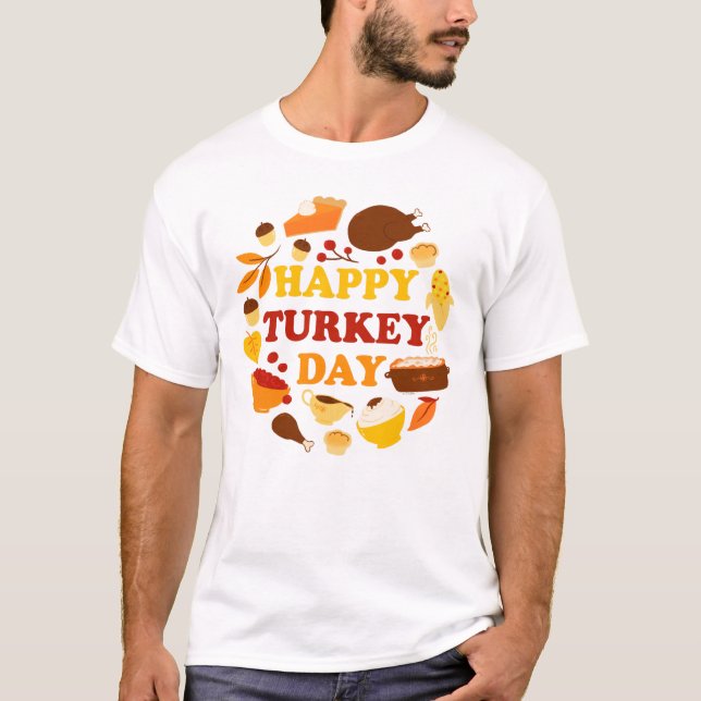 T-shirt Bonne fête de la Turquie (Devant)