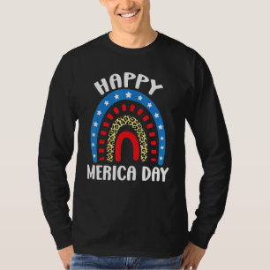 T-shirt Bonne fête de l'Amérique 4 juillet