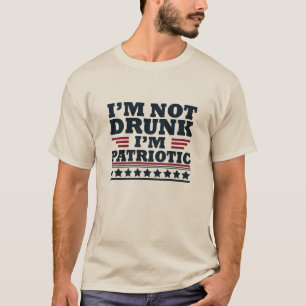 T-shirt Bonne fête de l'indépendance 4 juillet drôle