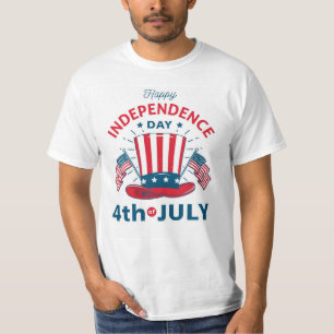 T-shirt Bonne fête de l'Indépendance - 4 juillet fête