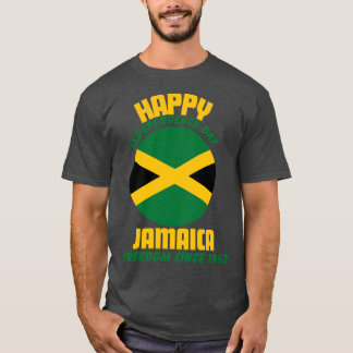 T-shirt Bonne fête de l'indépendance Jamaïque 1962 Fière J