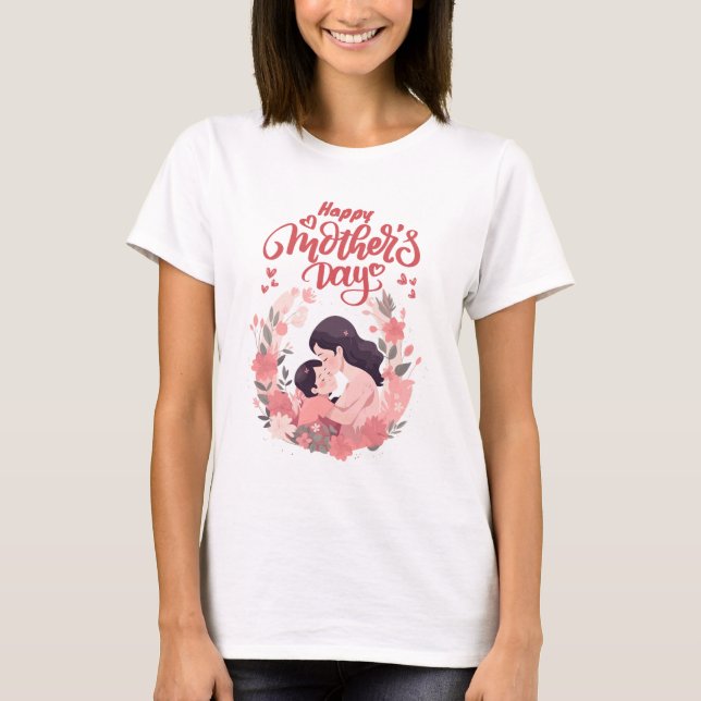 T-shirt Bonne fête des mères (Devant)