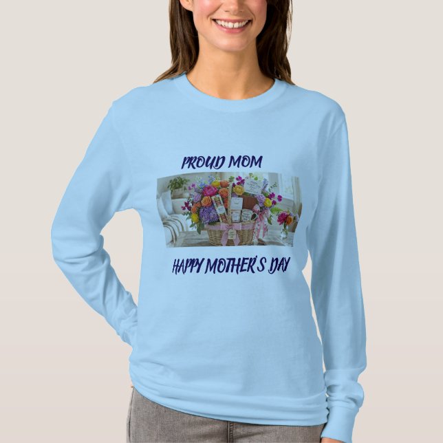 T-Shirt Bonne Fête des Mères (Devant)