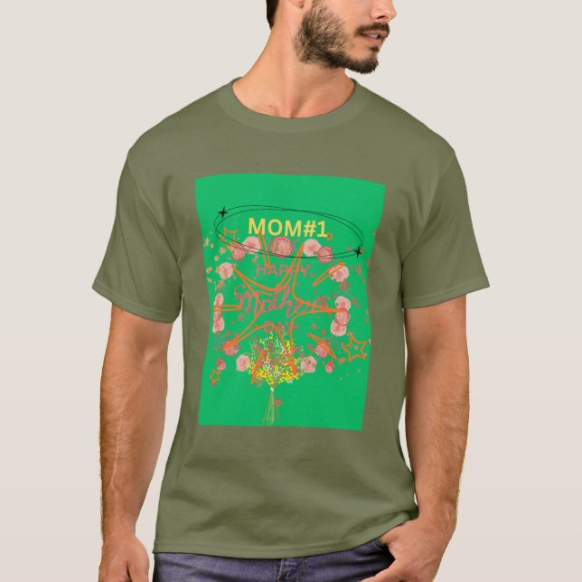 T-SHIRT BONNE FÊTE DES MÈRES (Devant)