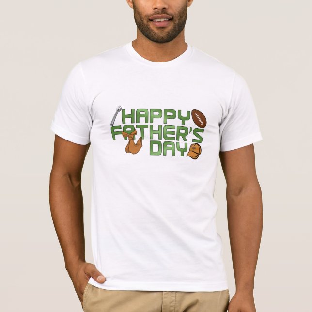 T-shirt Bonne Fête des pères (Devant)