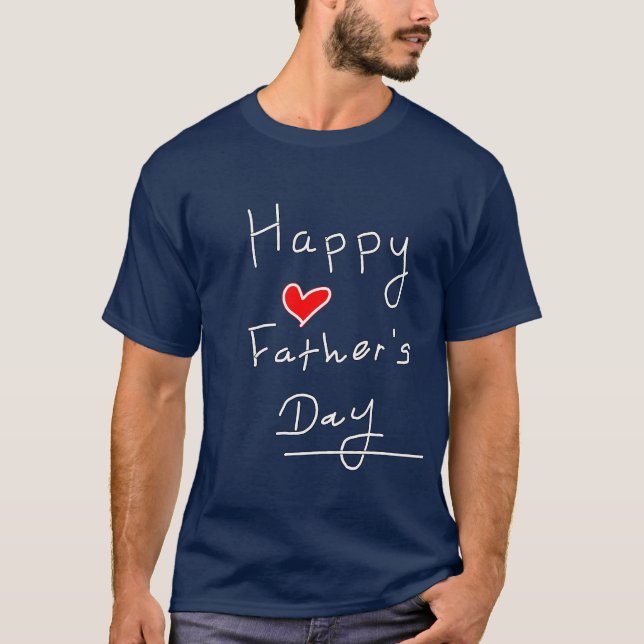 T-shirt Bonne Fête des pères (Devant)