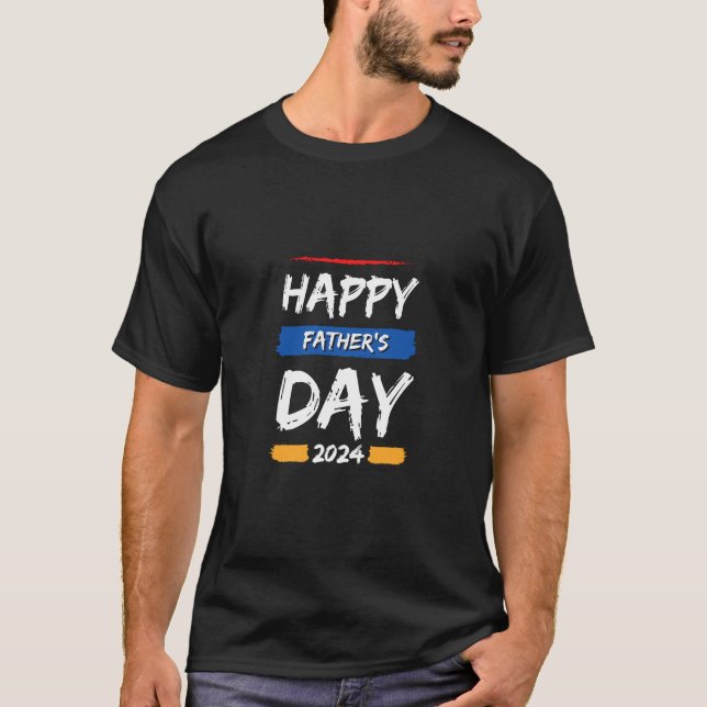 T-shirt Bonne Fête des pères 2024 (Devant)