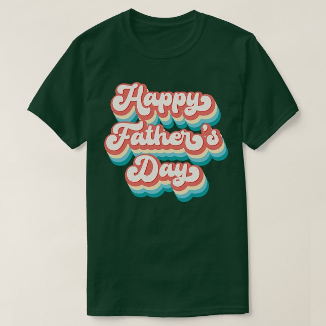 T-shirt Bonne fête des pères (5) (Design devant)