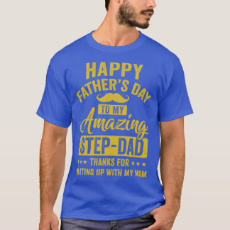 T-shirt Bonne Fête des pères À Mon Extraordinaire Stepdad