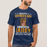 Bonne Fête des pères American Pit Bull Chien Papa