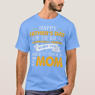 T-shirt Bonne Fête des pères De L'Enfant Vous Par Inadvert