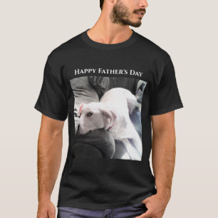 T-shirt Bonne Fête des pères mignonne Chien Chien Chien Pa