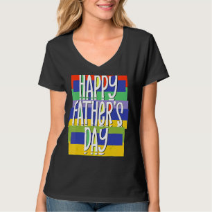 T-shirt Bonne Fête des pères Papa Papa Fils Fille Todd