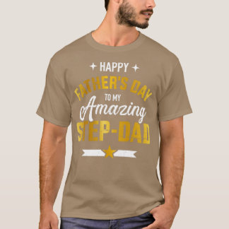 T-shirt Bonne fête des pères pour mon beau-père extraordin