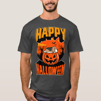 T-shirt Bonne fête d'Halloween mignonne Napping Kawaii Bea