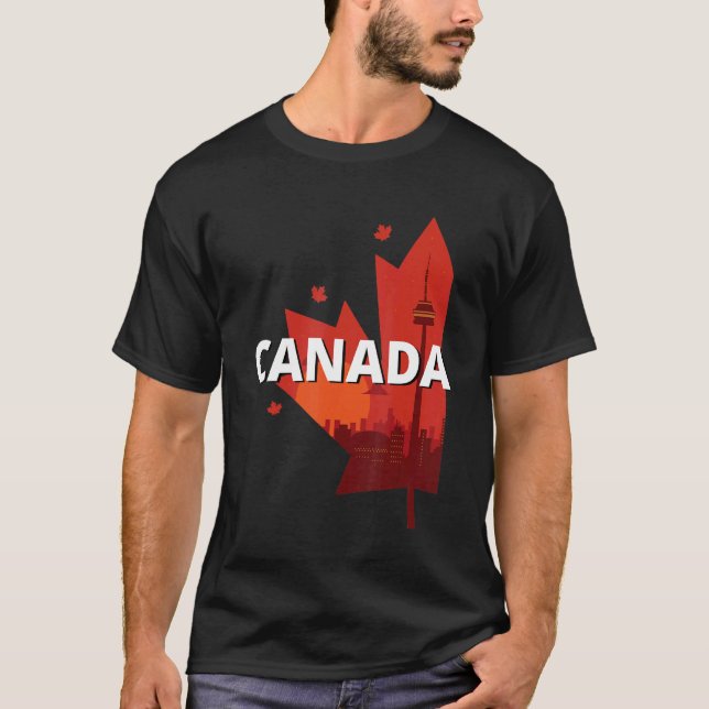 T-shirt Bonne fête du Canada 1er juillet Famille canadienn (Devant)