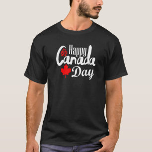 T-shirt Bonne fête du Canada Feuille d'érable Enfants du d