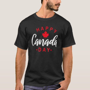 T-shirt Bonne fête du Canada Feuille d'érable Enfants du d