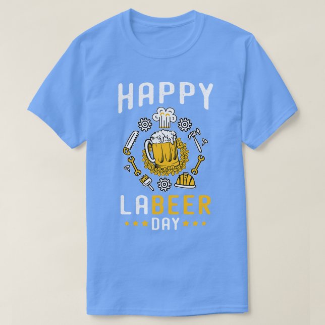 T-shirt Bonne fête du Travail (Design devant)