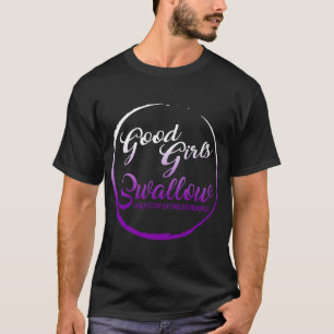 T-shirt Bonne Fille Avales, Manger Récupération Trouble,