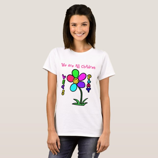 T-SHIRT BONNE FLEURS (Devant entier)