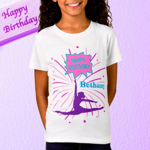 T-Shirt Bonne Gymnastique d'anniversaire Personnalisée