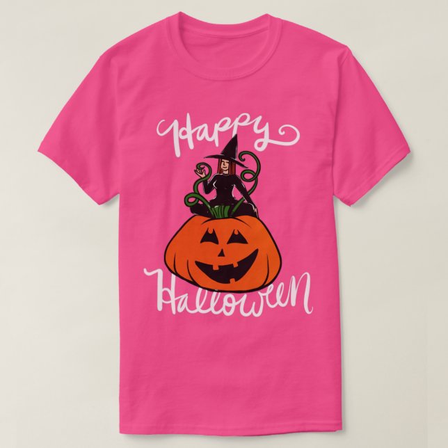 T-shirt Bonne Halloween1 (Design devant)