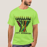 T-shirt Bonne Hanoukka<br><div class="desc">Customisez-le avec votre propre design,  ou l'un des nôtres.</div>